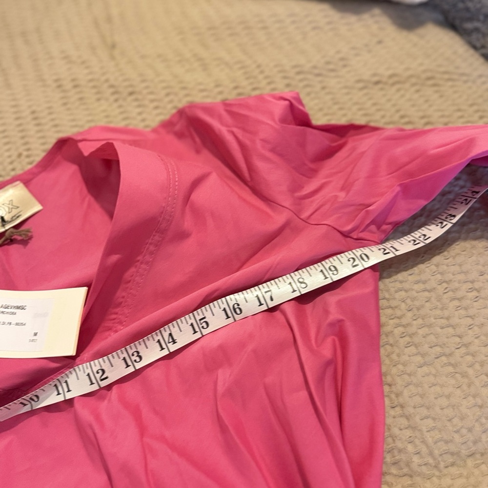 SD Collection Red Midi Dress with Bishop Sleeves - Picture 5 of 5